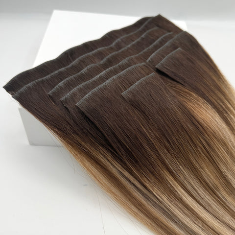 Salted Caramel - 7 Piece Seamless Clip-In Set