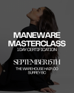Maneware Masterclass September 15th