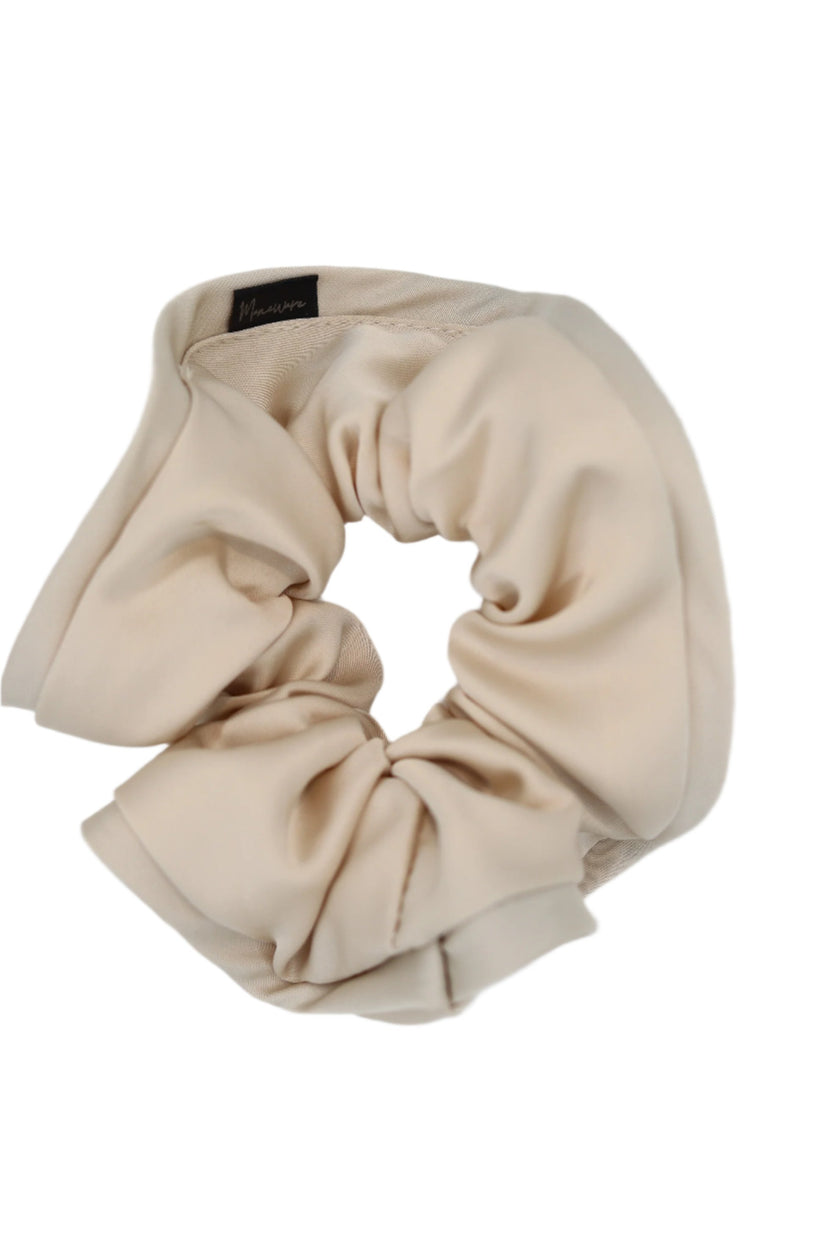 SATIN SCRUNCHIE 6 PACK